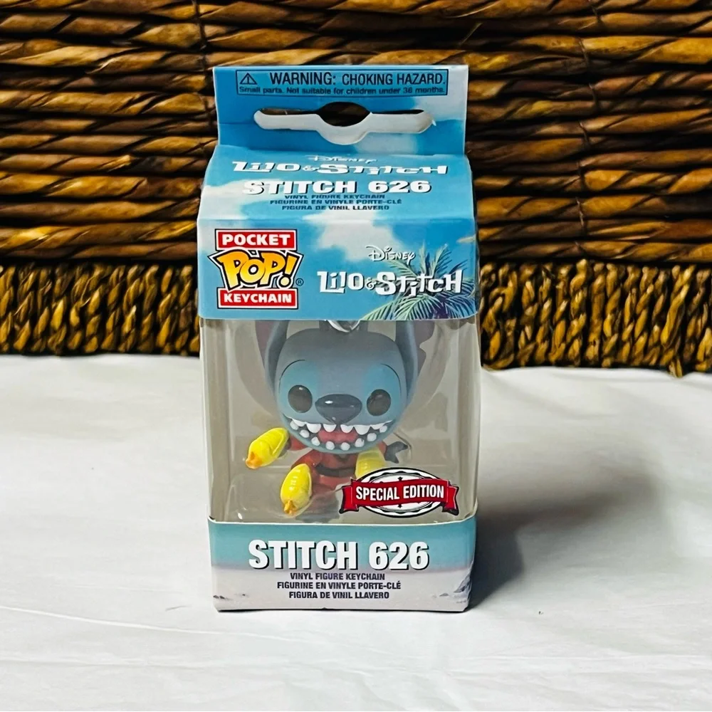 Funko Pop Stitch 626 Disney Stitch Pocket Pop Keychain Special Edition